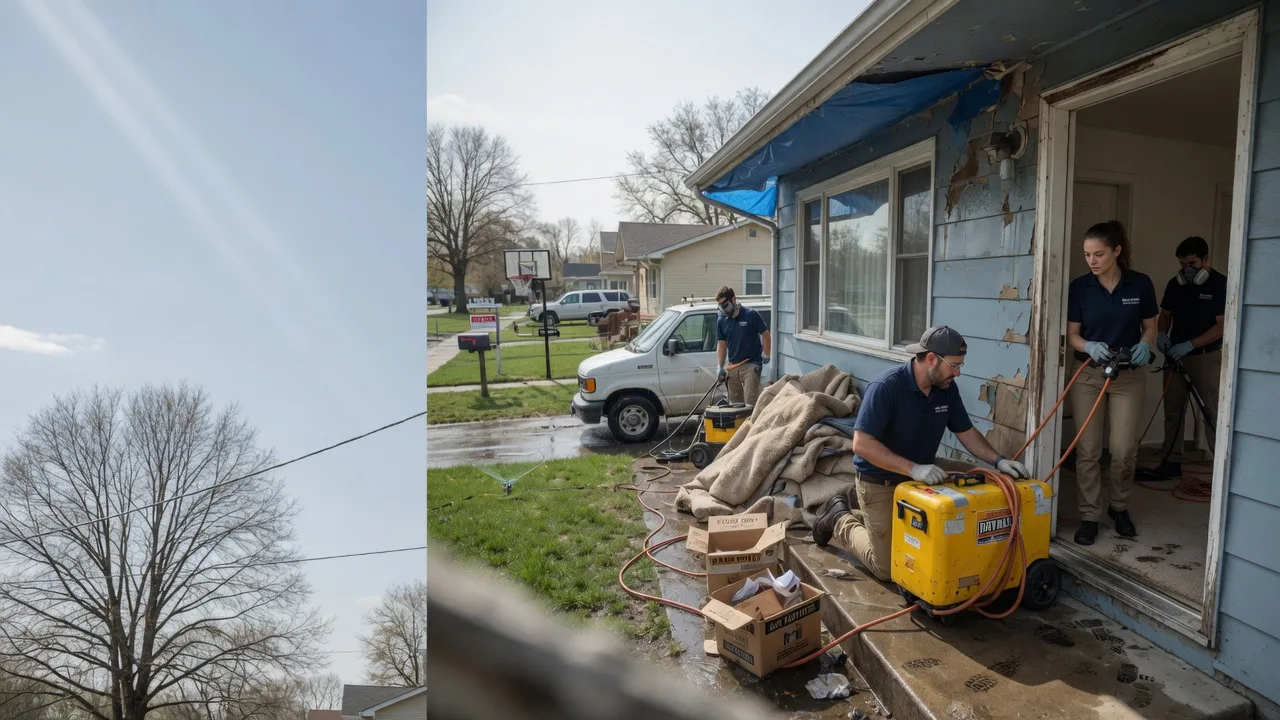 Basement Flood Cleanup in Vadito, NM near me